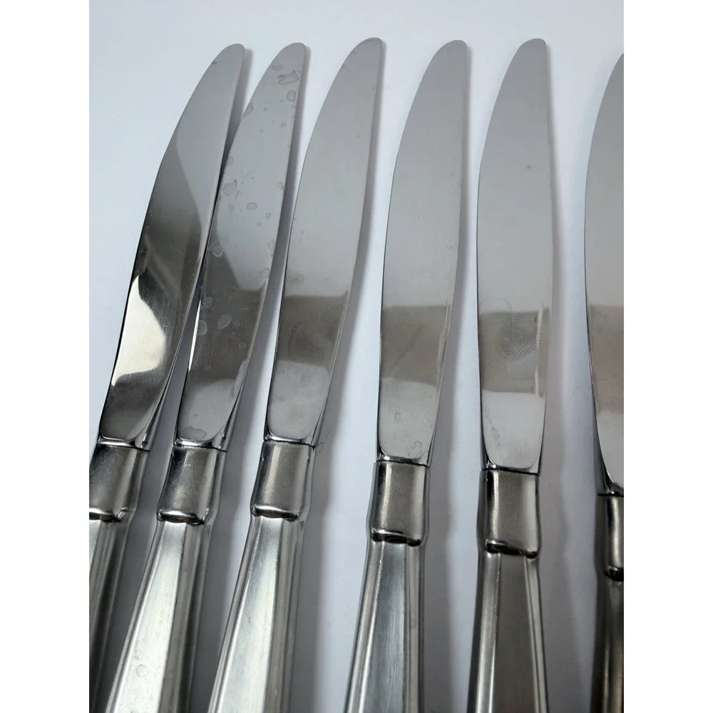 Oneida Act II Cube Dinner Knife Knives 9 1/4